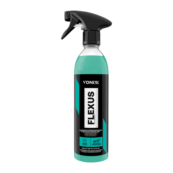 FLEXUS 500 ml — limpador e condicionador de plásticos Vonixx