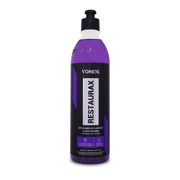 RESTAURAX 500 ml — restaurador de plásticos Vonixx